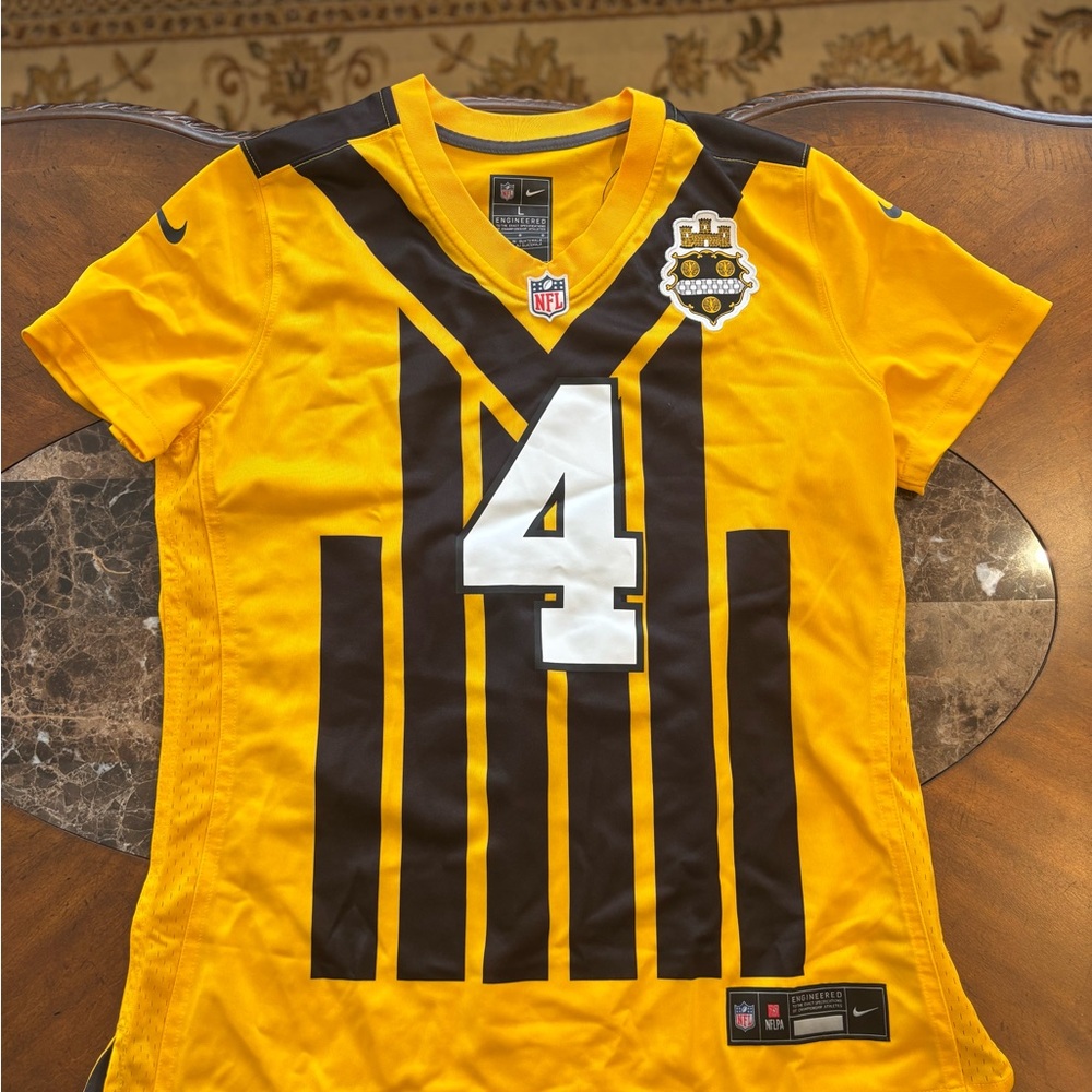 Nike DK Metcalf Pittsburgh Steelers 1933 throwback jersey